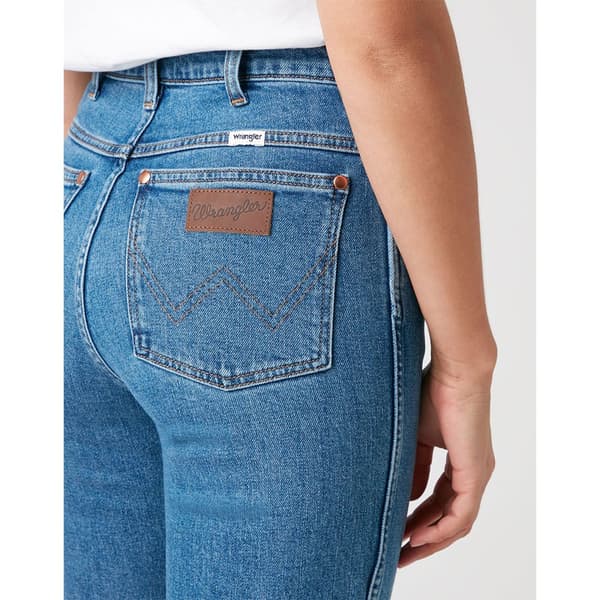 Wrangler Farkut Wild West Sininen 29 / 32 Nainen