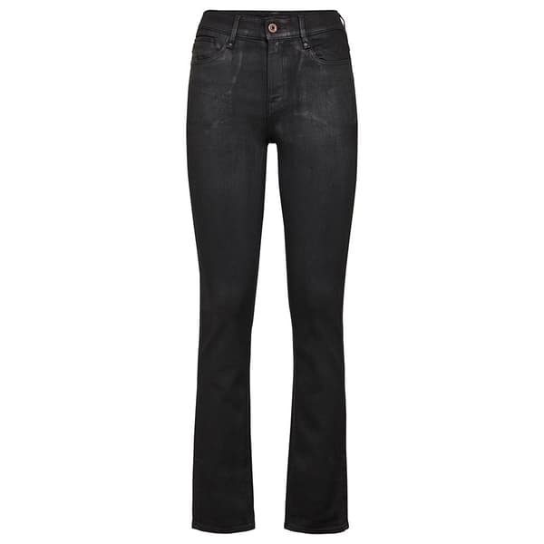 G-star Jeans Noxer Navy High Waist Straight Svart 27 / 32 Kvinna