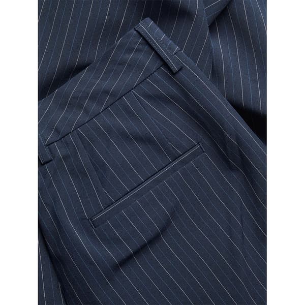 Jack & Jones Byxor Med Hög Midja Mary Regular Striped Blå 30 / 32 Kvinna