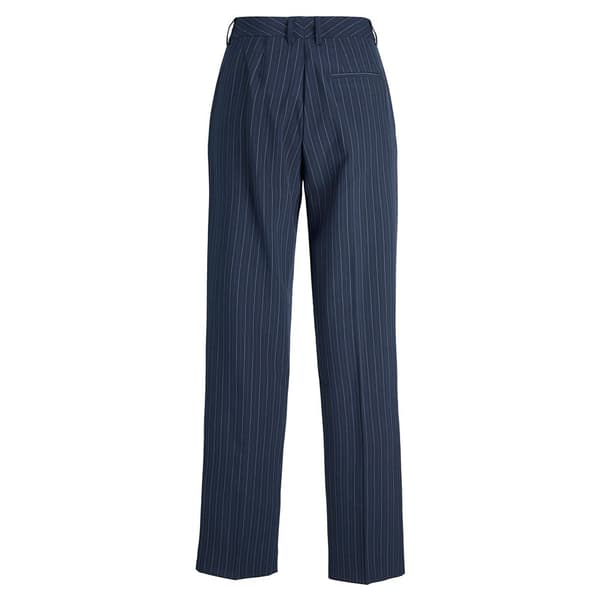 Jack & Jones Byxor Med Hög Midja Mary Regular Striped Blå 30 / 32 Kvinna