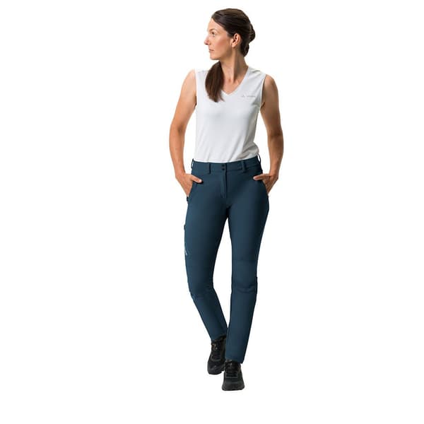 Vaude Byxor Scopi Ii Blå 34 / Short Kvinna