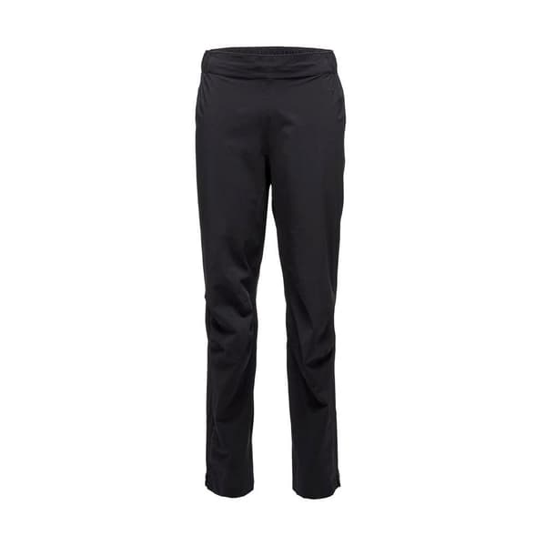 Black Diamond Housut Stormline Stretch Rain Musta XL Mies