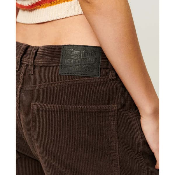 Superdry Byxor Cord Carpenter Brun 32 / 32 Kvinna
