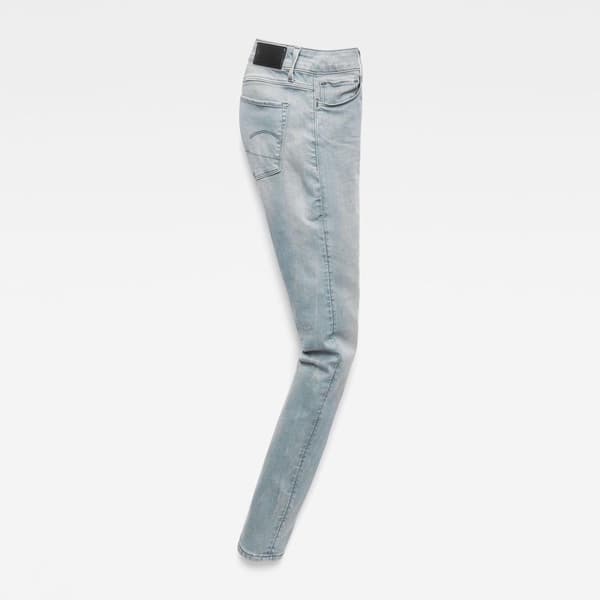 G-star Jeans 3302 Deconstructed Mid Waist Skinny Blå 26 / 32 Kvinna