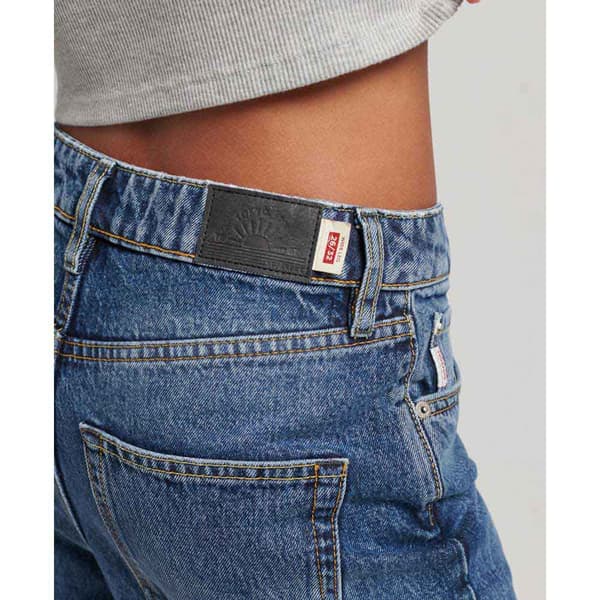 Superdry Jeans Vintage Wide Blå 30 / 30 Kvinna