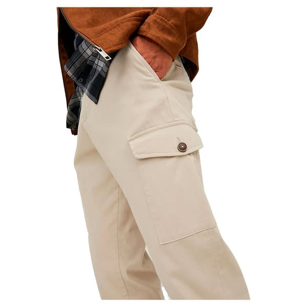 Jack & Jones Cargo Bukser Jjbowie Cargo Sa Noos Beige 31 / 34 Mand