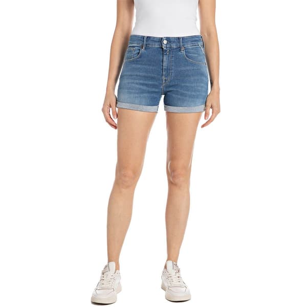 Replay Jeansshorts Wa523.000.661or2 Blå 28 Kvinna