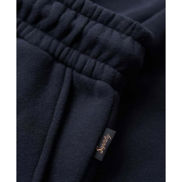 Superdry Joggere Luxe Metallic Logo Slim Blå XS Kvinde