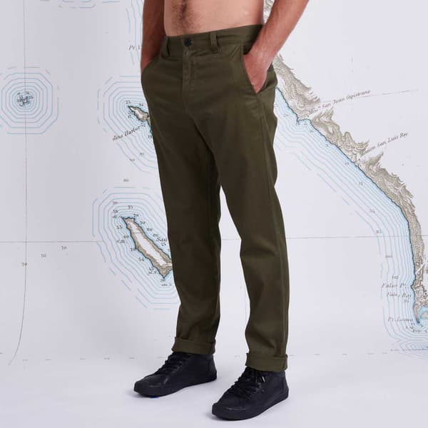 Salty Crew Bukser Deckhand Grøn 31 Mand