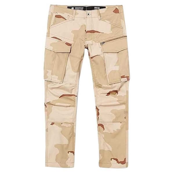 G-star Byxor Rovic Zip 3d Regular Tapered Fit Beige 29 / 32 Man