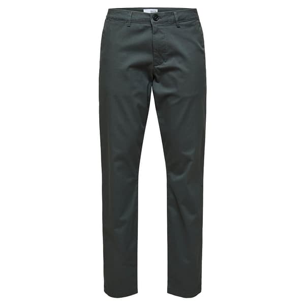 Selected Chino Byxor New Miles Slim Fit Grå 36 / 34 Man