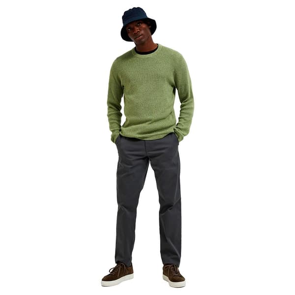 Selected Chino Byxor New Miles Slim Fit Grå 36 / 34 Man