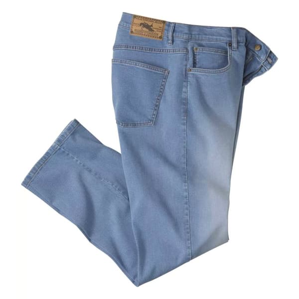 Atlas For Men Mens Stretch Faded Jeans Blue 46R