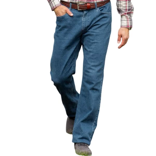 Atlas For Men Mens Denim Part Elasticated Jeans