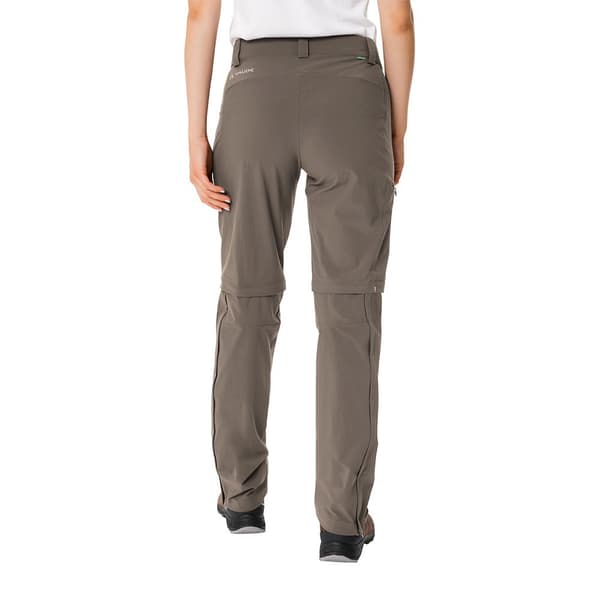 Vaude Byxor Farley Stretch Zo T-zip Ii Grå 42 / Regular Kvinna