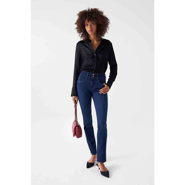 Salsa Jeans Jeans Secret Slim Fit 21006843 Blå 36 / 32 Kvinna