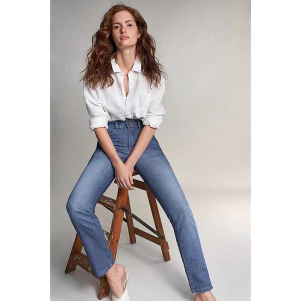 Salsa Jeans Farkut Secret Push In Slim Soft Touch Sininen 34 / 32 Nainen