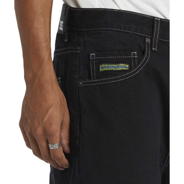 Dc Shoes Jeans Worker Baggy Rbt Svart 32 / 32 Man