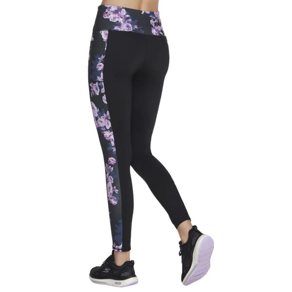 Skechers GO Stretch Winter Bloom Legging LG5-BLVP, Kvinna,  Leggings, Svart