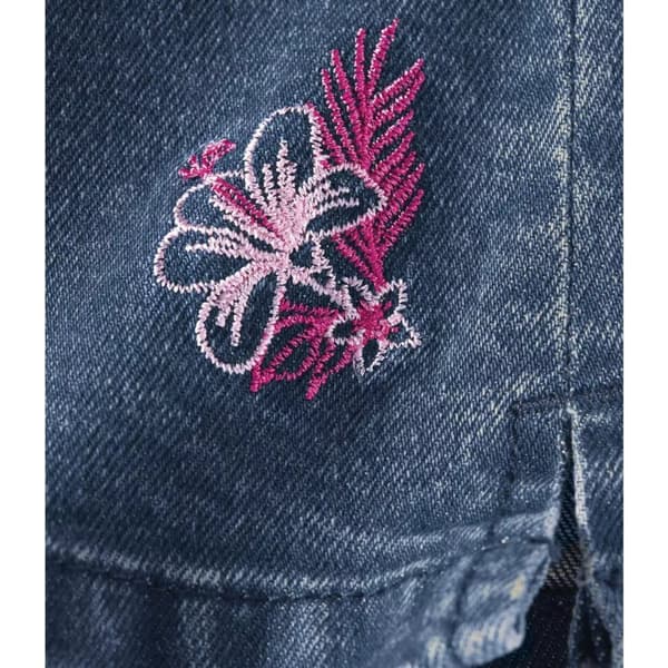 Atlas for Women Womens/Ladies Embroidered Cropped Jeggings