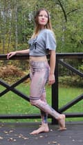Miniatyrbild 8 av 8: Mönstrade Leggings