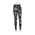 Miniatyrbild 4 av 4: Svarta Leggings med Blommor