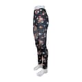 Miniatyrbild 2 av 4: Svarta Leggings med Blommor
