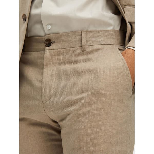 Selected Klänning Byxor Neil Slim Fit Beige 44 Man