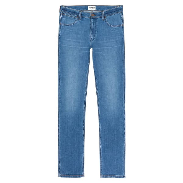 Wrangler Jeans Greensboro Regular Straight Fit Blå 33 / 32 Man