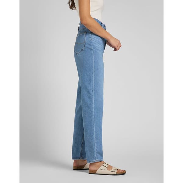 Lee Jeans Stella A Tapered Blå 30 / 31 Kvinna