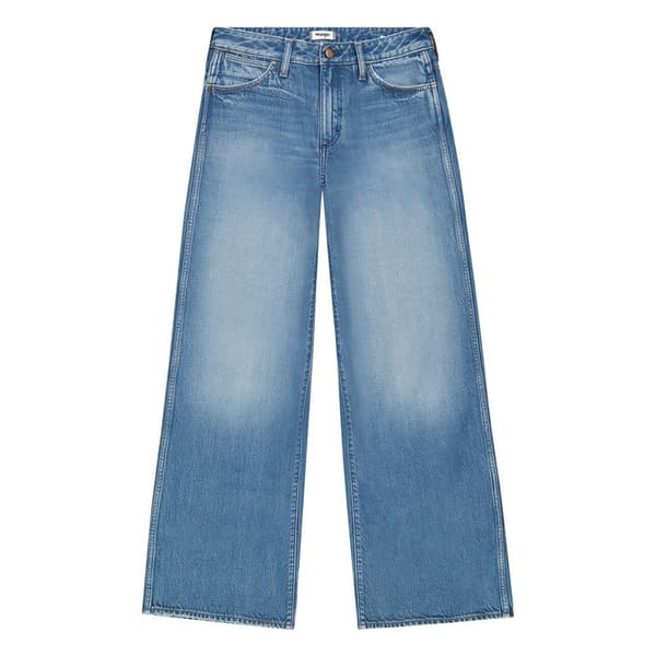 Wrangler Jeans 112352301 World Wide Leg Fit Blå 29 / 30 Kvinna
