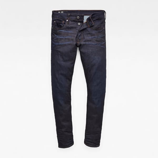 G-star Jeans 3302 Tapered Blå 34 / 30 Man