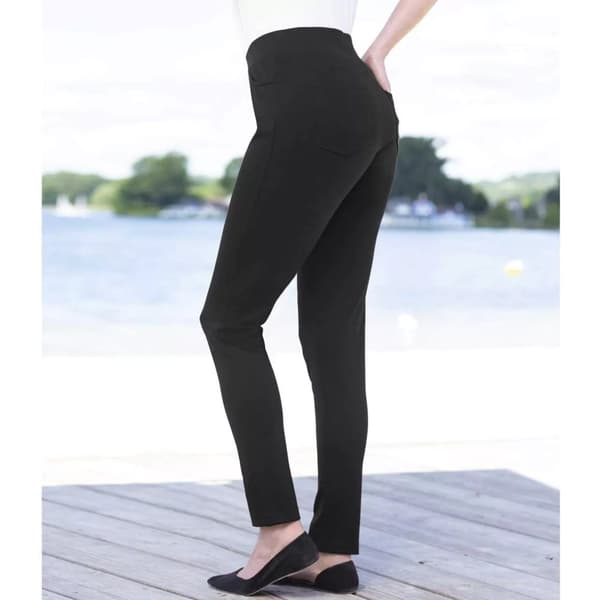 Atlas For Women Ensfarvede treggings til kvinder/damer