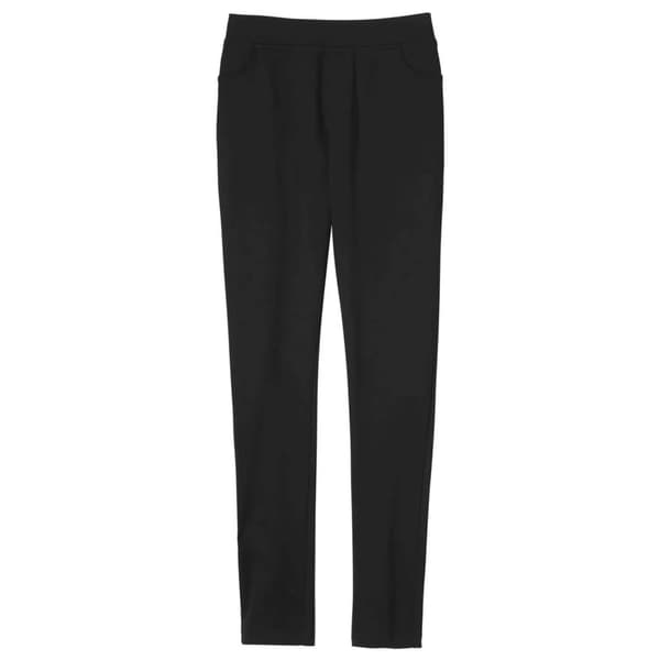 Atlas For Women Ensfarvede treggings til kvinder/damer Black 16 UK - 18 UK