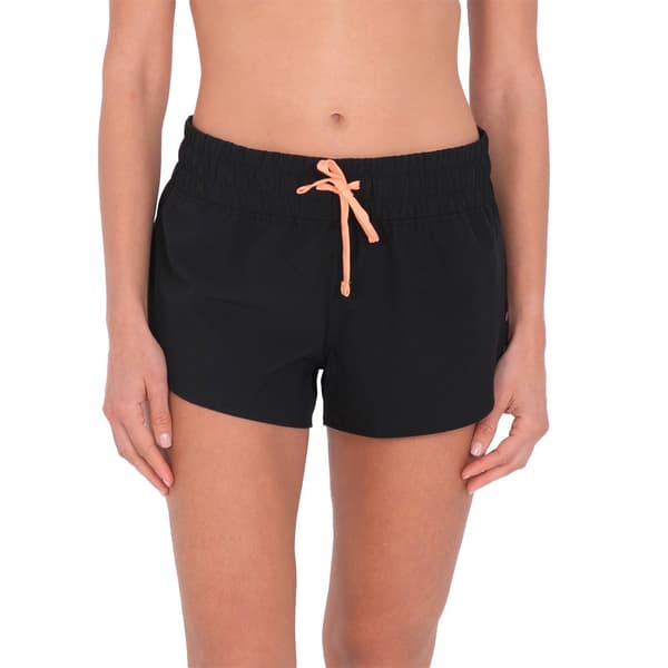 Hurley Sweat Shorts Side Inset Svart S Kvinna