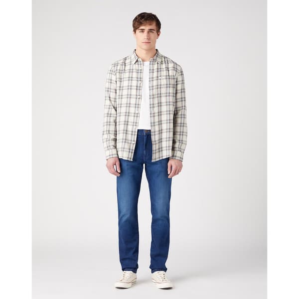 Wrangler Jeans River Tapered Fit Blå 38 / 32 Mand