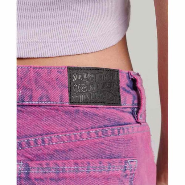 Superdry Shortsit Vintage Washed Hot Pinkki 30 Nainen