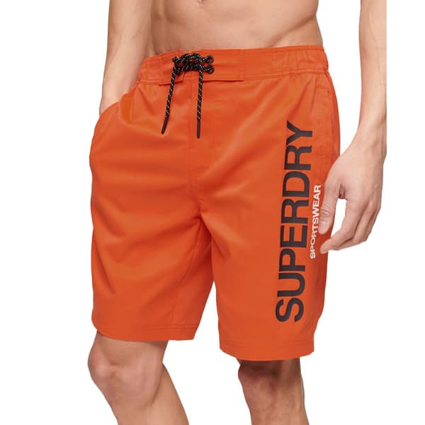 Superdry Sweat Shorts Code Orange L Man