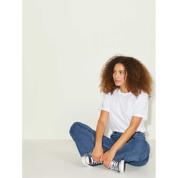 Jack & Jones Jeans Med Høj Talje Tokyo Wide Cc6002 Blå 30 / 32 Kvinde