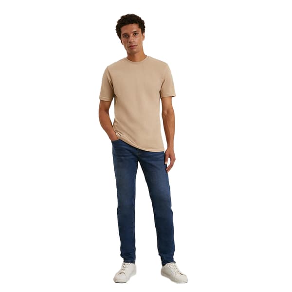 Burton Mid Wash Skinny Jeans för herrar Dark Blue 30S