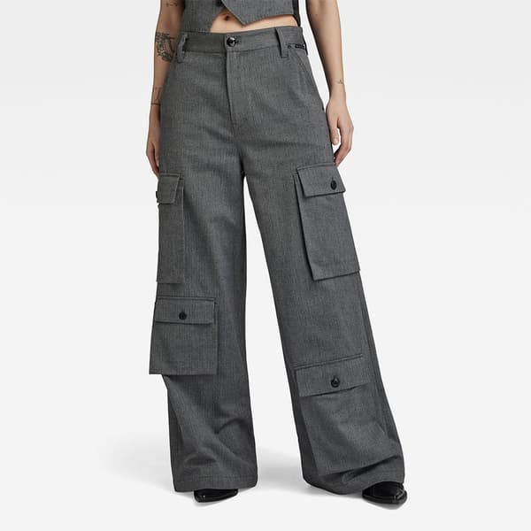 G-star Cargo Bukser Mega Pant Grå 27 Kvinde