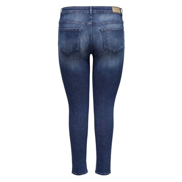 Only Carmakoma Korkeavyötäröiset Farkut Willy Regular Skinny Fit Sininen 52 / 32 Nainen