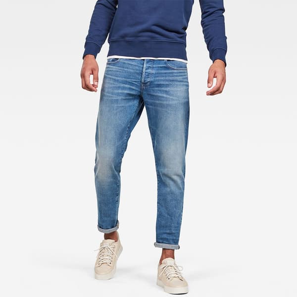 G-star Jeans 3301 Straight Tapered Blå 31 / 32 Man
