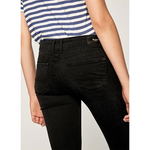 Pepe Jeans Farkut Soho Musta 27 / 30 Nainen