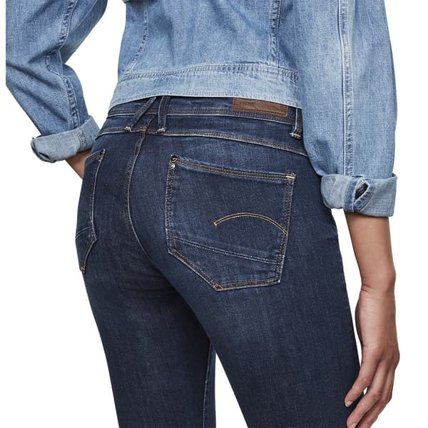 G-star Jeans Lynn Mid Skinny Blå 28 / 30 Kvinna