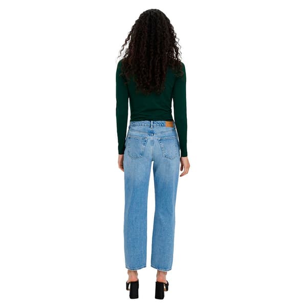 Vero Moda Jeans Med Mellemtalje Sky Loose Fit Blå 29 / 32 Kvinde