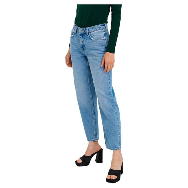 Vero Moda Jeans Med Mellemtalje Sky Loose Fit Blå 29 / 32 Kvinde