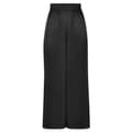 Miniatyrbillede 3 af 10: Urban Classics Bukser Med Mellemtalje Satin Wide Sort 5XL Kvinde