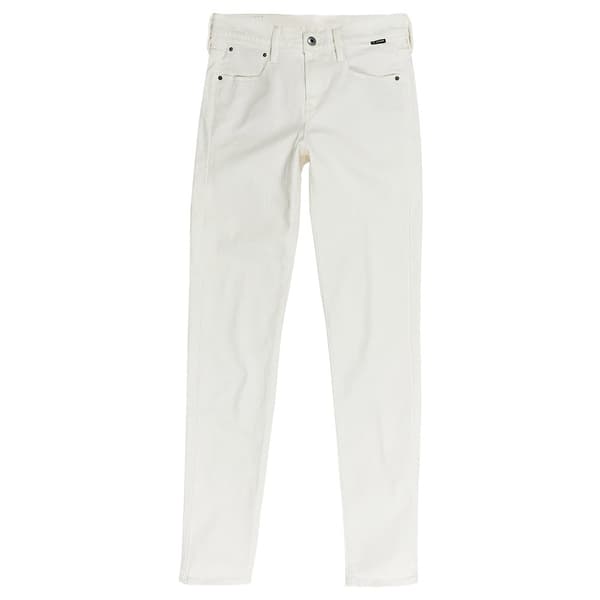 G-star Farkut Ace Slim Fit Valkoinen 33 / 32 Nainen