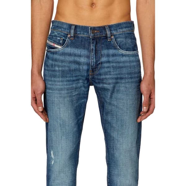 Diesel Jeans A03558-0dqae 2019 Strukt Blå 33 / 32 Man